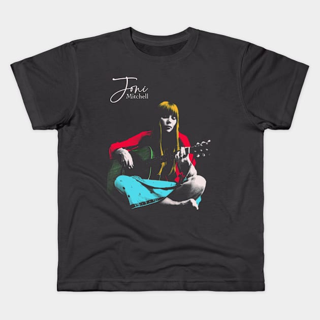 Joni pop art Kids T-Shirt by BAJAJU